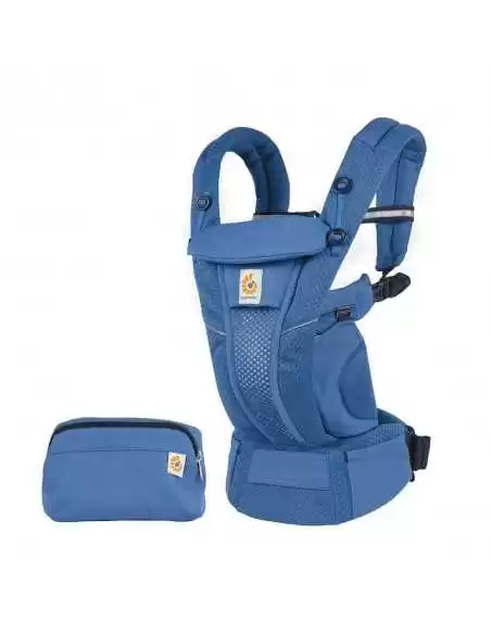 ErgoBaby Omni Breeze Baby Carrier-Sapphire Blue ErgoBaby