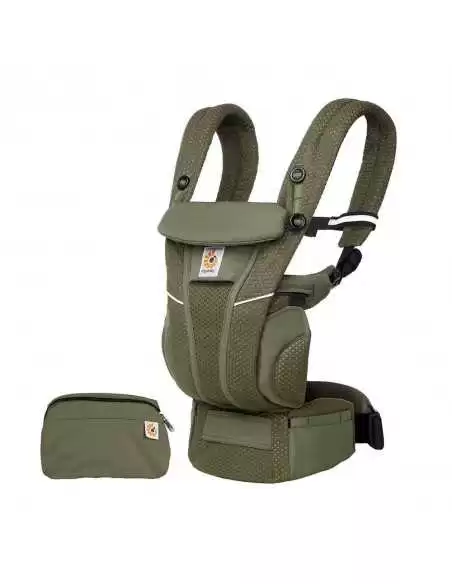 ErgoBaby Omni Breeze Baby Carrier-Olive Green ErgoBaby