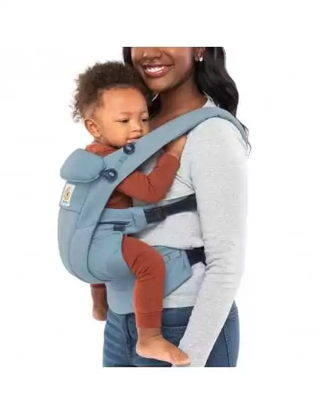 ErgoBaby Omni Dream Baby Carrier-Slate Blue ErgoBaby