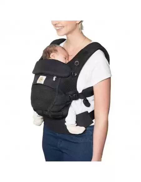 ErgoBaby Adapt Cool Air Mesh Baby Carrier-Onyx Black ErgoBaby