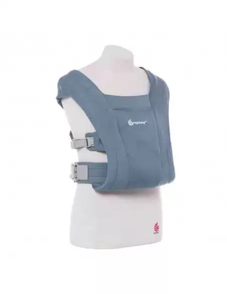 ErgoBaby Embrace Soft And Sung Newborn Carrier-Oxford Blue ErgoBaby