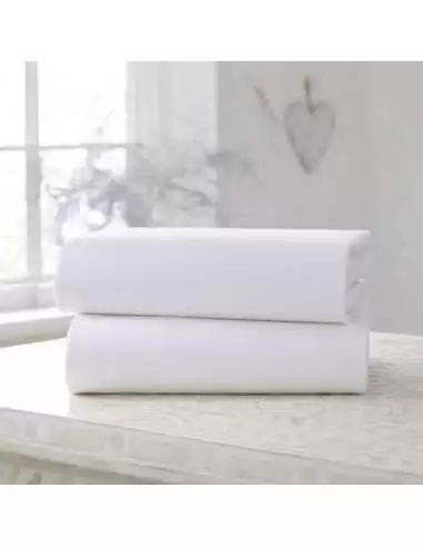 Clair de Lune 2 Pack Fitted Cotton... Clair de Lune 2 Pack Fitted Cotton...