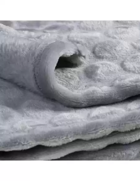 Clair de Lune Marshmallow Blanket-Grey Clair De Lune
