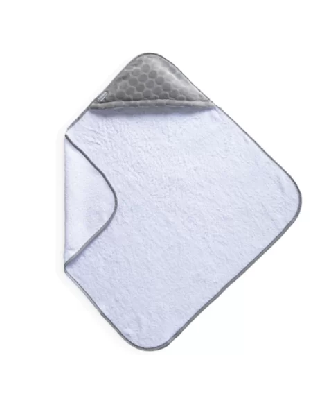 Clair de Lune Marshmallow Hooded Towel-Grey Clair De Lune