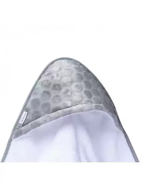 Clair de Lune Marshmallow Hooded Towel-Grey Clair De Lune