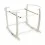 Clair de Lune Deluxe White Moses Basket Rocking Stand