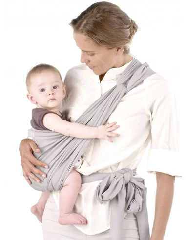 Jane Cocoon Baby Wrap Sling-Grey Land