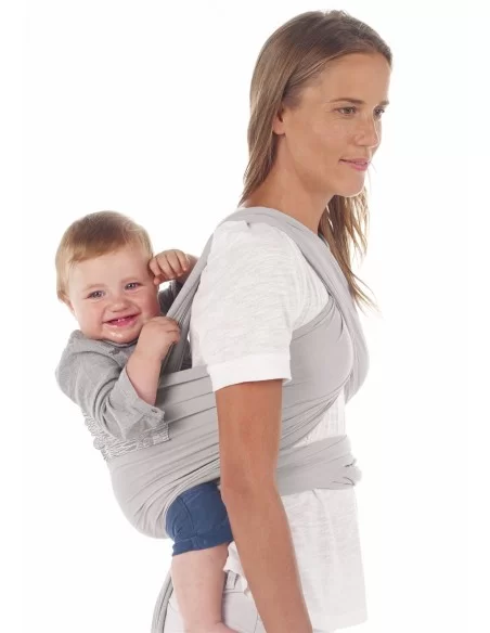 Jane Cocoon Baby Wrap Sling-Grey Land Johnston Prams