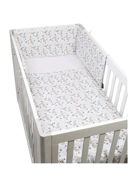 Jane Forrest 3 Piece Reversible Cot Bed Set-Koalaroo Johnston Prams