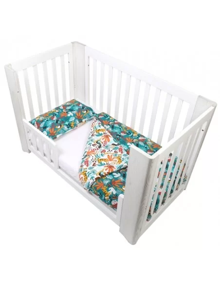 Jane Forrest 3 Piece Reversible Cot Bed Set-Rainforest Johnston Prams