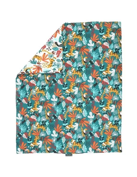 Jane Forrest 3 Piece Reversible Cot Bed Set-Rainforest Johnston Prams