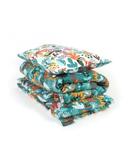 Jane Forrest 3 Piece Reversible Cot Bed Set-Rainforest Johnston Prams