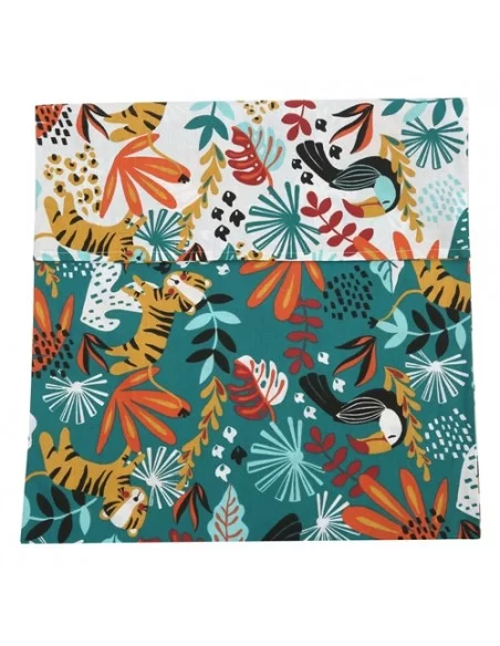 Jane Forrest 3 Piece Reversible Cot Bed Set-Rainforest Johnston Prams