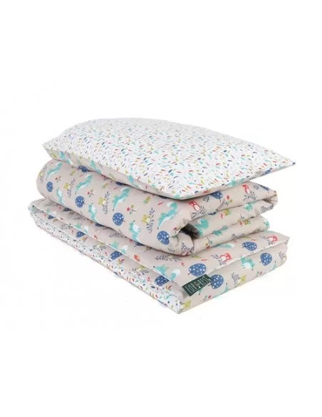 Jane Forrest 3 Piece Reversible Cot Bed Set-Woody Johnston Prams