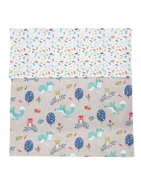 Jane Forrest 3 Piece Reversible Cot Bed Set-Woody Johnston Prams
