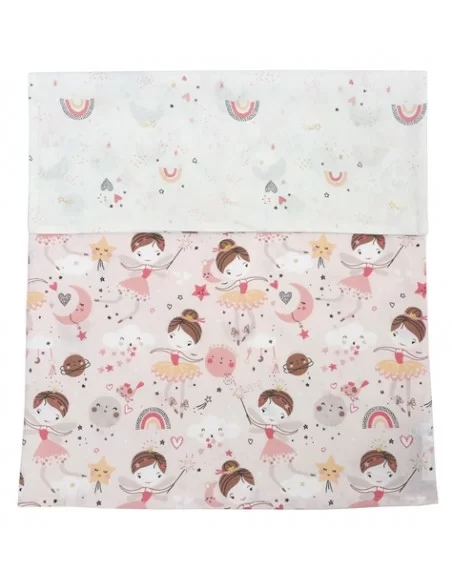 Jane Forrest 3 Piece Reversible Cot Bed Set-Fairy Johnston Prams