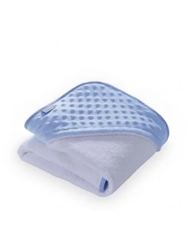 Clair de Lune Dimple Hooded Towel-Blue