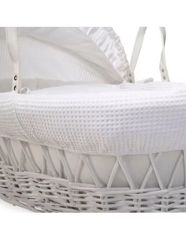 Clair de Lune Waffle White Wicker... Clair de Lune Waffle White Wicker...