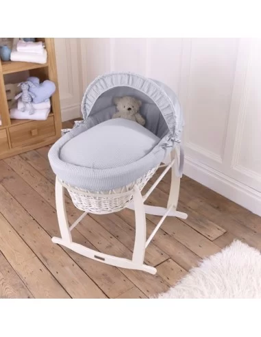 Clair de Lune Waffle White Wicker... Clair de Lune Waffle White Wicker...