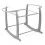 Clair de Lune Deluxe Grey Moses Basket Rocking Stand