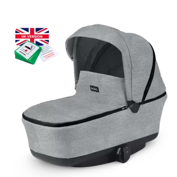 Leclerc Baby Carrycot-Grey...