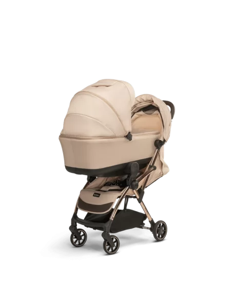 Leclerc Baby Influncer Bassinet Carrycot-Sand Chocolate Leclerc Baby