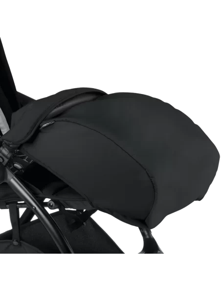 Leclerc Baby Quick Footmuff-Black Leclerc Baby