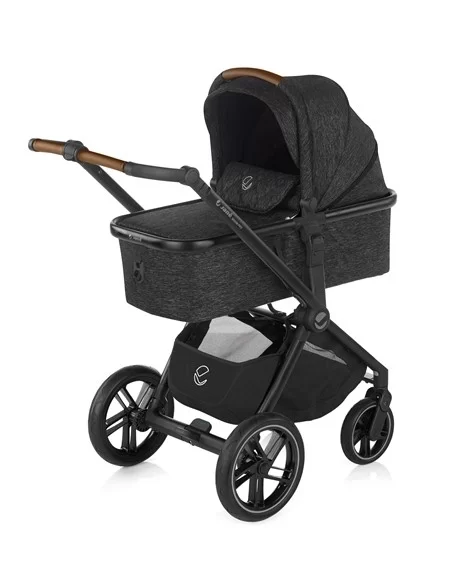 Jane Muum Pro Micro Pro Pram-Cold Black Johnston Prams