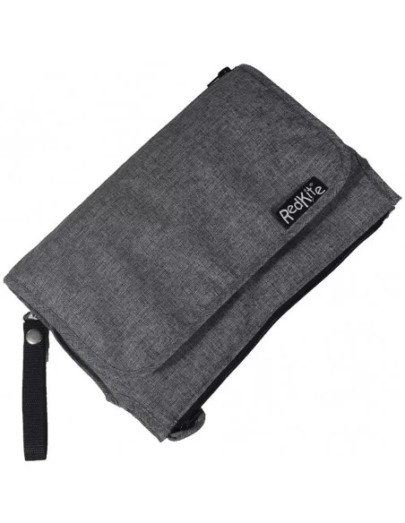 Red Kite Travel On-The-Go Changing Mat-Grey Weave Red Kite