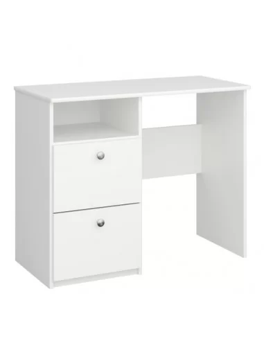 FTG Alba 2 Drawer Desk White