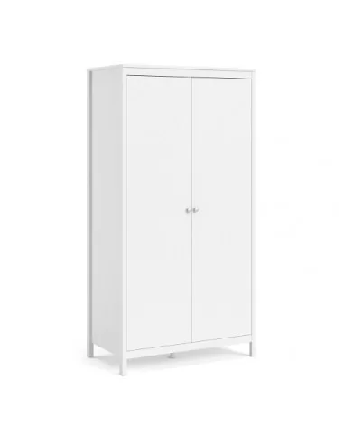 FTG Madrid Wardrobe With 2 Doors-White