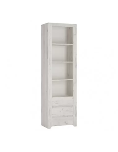 FTG Angel Tall Narrow 3 Drawer Bookcase