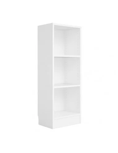 FTG Basic Low Narrow Bookcase-Pearl...