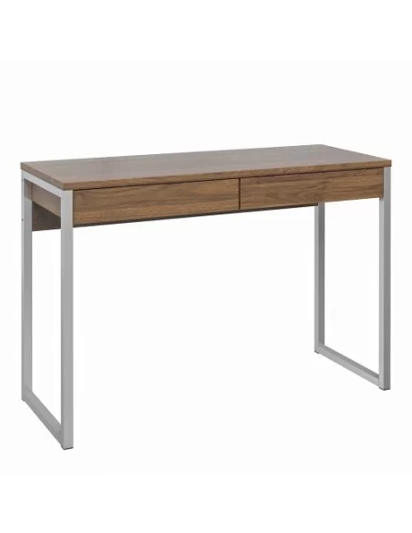 FTG Function Plus Desk 2 Drawers-Walnut Furniture To Go