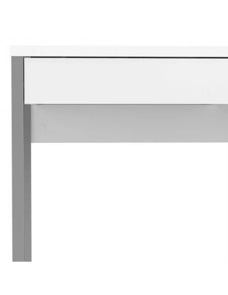 FTG Function Plus Desk 2 Drawers-White High Gloss Furniture To Go