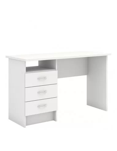 FTG Function Plus Desk 3 Drawers-White