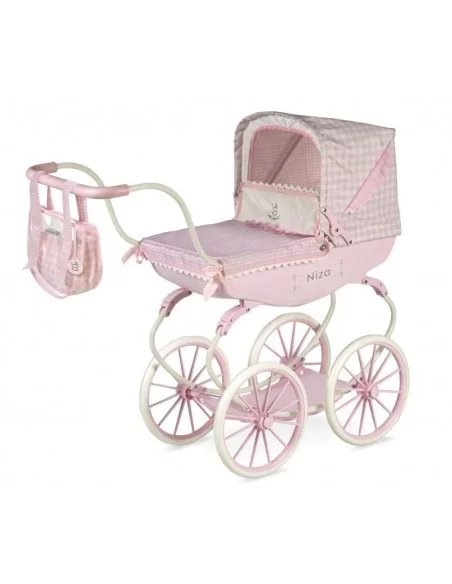 Decuevas Toys Vintage Doll Pram Niza Collection-Pink Decuevas Toys