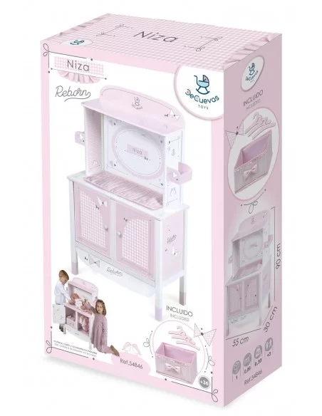 Decuevas Toys Wooden Doll's Play-Pink Decuevas Toys