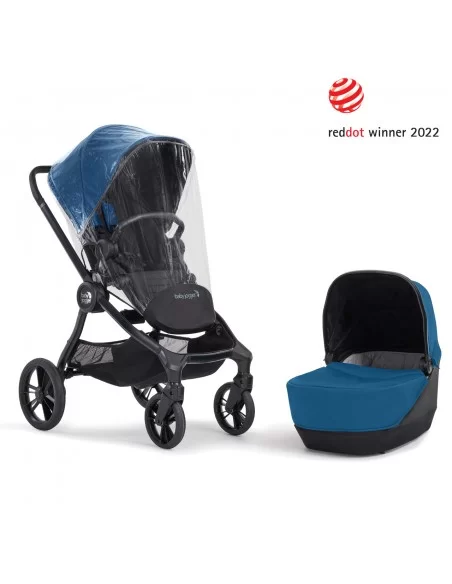 Baby Jogger City Sights Bundle Stroller + Carrycot + Weather Shield + Belly Bar-Deep Teal Baby Jogger