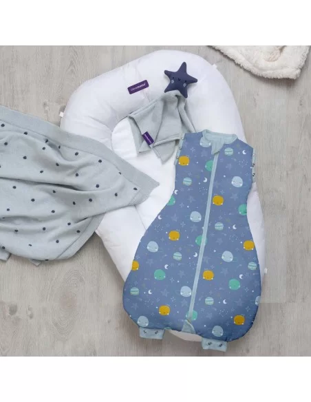 Clevamama Nite Romper 3 in 1 & Sleep Bag 2.5 Tog-Blue Clevamama