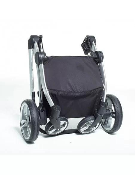 Kids Kargo Duellette Hybrid + 2 Isofix Car Seats & 2 Isofix Bases-Black kids kargo