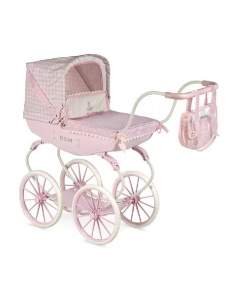 Decuevas Toys Vintage Doll Pram Niza Collection-Pink Decuevas Toys