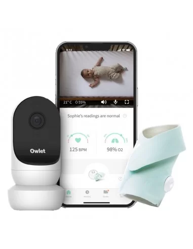 Owlet Monitor Duo Smart Sock 3 + Cam 2-Mint