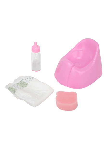 Arias Doll Accessory Set With Potty-Pink Roma