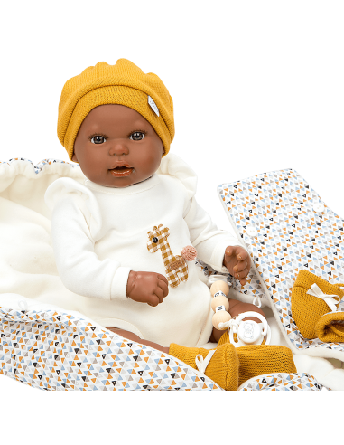 Arias 45cm Reborn Doll Raphael with Sleeping Bag