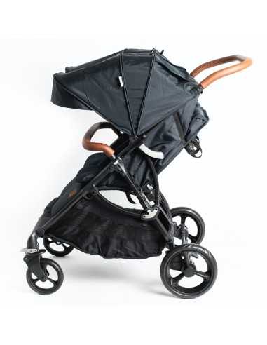 Roma Gemini Double Pram-Jet Black Roma Gemini Double Pram-Jet Black