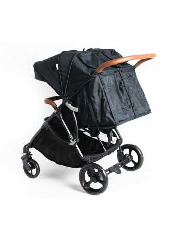 Roma Gemini Double Pram-Jet Black Roma Gemini Double Pram-Jet Black