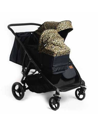 Roma Gemini 2 Carry Cot-Khaki Leopard Roma Gemini 2 Carry Cot-Khaki Leopard