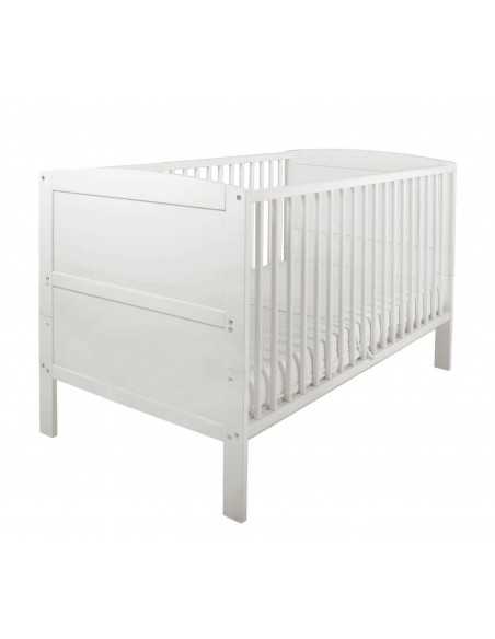 East Coast Hudson Cot Bed-White East Coast
