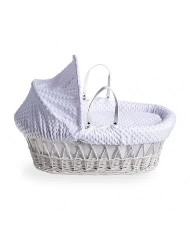 Clair de Lune Dimple White Wicker... Clair de Lune Dimple White Wicker...